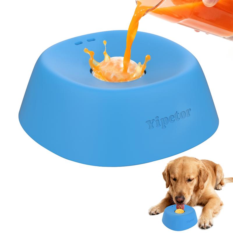 Slow Feeder Dog Bowls for Liquid Treat