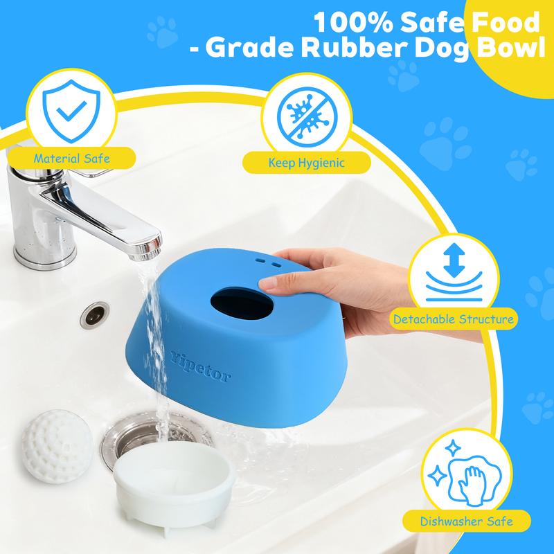 Slow Feeder Dog Bowls for Liquid Treat